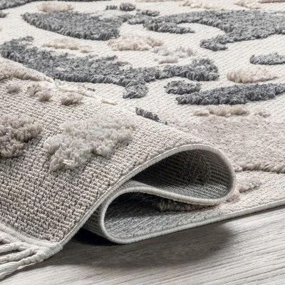 Aaran Dinosaur Kids Tasseled Area Rug 5 Aaran Dinosaur Kids Tasseled Area Rug - Image 3