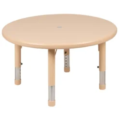 Flash Furniture 33" Round Plastic Height Adjustable Activity Table 23 Flash Furniture 33" Round Plastic Height Adjustable Activity Table -Children Furniture Store GUEST c3f3e407 d944 4c99 8aa9 cdc2737e311f