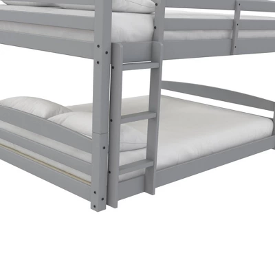 Full Over Full Alaina Floor Wood Bunk Bed - Room & Joy 12 Full Over Full Alaina Floor Wood Bunk Bed - Room & Joy - Image 10