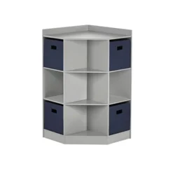 5pc Kids' Corner Cabinet Set With 4 Bins Set - RiverRidge Home -Children Furniture Store GUEST c4f84693 b304 42c3 8f8b dacf497e1cfd
