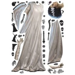 Classic Monsters Bride Of Frankenstein Giant Peel & Stick Wall Decals - RoomMates