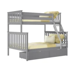 Max & Lily Twin Over Full Bunk Bed With Under Bed Storage Drawers 15 Max & Lily Twin Over Full Bunk Bed With Under Bed Storage Drawers -Children Furniture Store GUEST c5249012 8168 4073 92e4 de6aee63b5a3
