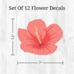 Tropical Flowers (Hibiscus) Wall Decor - Decalcomania 11 Tropical Flowers (Hibiscus) Wall Decor - Decalcomania -Children Furniture Store GUEST c60a215c 3d92 4396 a2d9 53f14c4e93e5