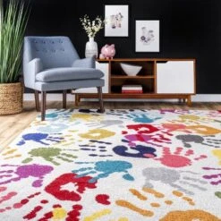 NuLOOM Pinkie Handprint Kids Area Rug -Children Furniture Store GUEST c6dad28b 0bce 4863 8133 5a2b7156e791