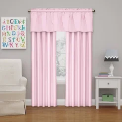 Microfiber Blackout Window Valance Pink Dogwood (18"x42") - Eclipse My Scene 7 Microfiber Blackout Window Valance Pink Dogwood (18"x42") - Eclipse My Scene -Children Furniture Store GUEST caca1129 722e 467d 9cde f895a270351e