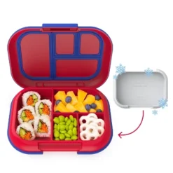 Bentgo Kids' Chill Lunch Box, Bento-Style Solution, 4 Compartments & Removable Ice Pack 23 Bentgo Kids' Chill Lunch Box, Bento-Style Solution, 4 Compartments & Removable Ice Pack -Children Furniture Store GUEST cae3cd11 16b3 4f33 9ef1 1cad5f51578b