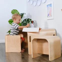 ECR4Kids Bentwood Multipurpose Table And Chair Set, Kids Furniture, Natural, 3-Piece 20 ECR4Kids Bentwood Multipurpose Table And Chair Set, Kids Furniture, Natural, 3-Piece -Children Furniture Store GUEST cb4670eb a508 42f6 bec9 2aaa12c03172