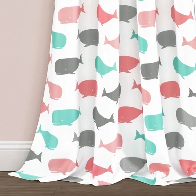 Whale Window Curtain - Lush Décor 5 Whale Window Curtain - Lush Décor - Image 3