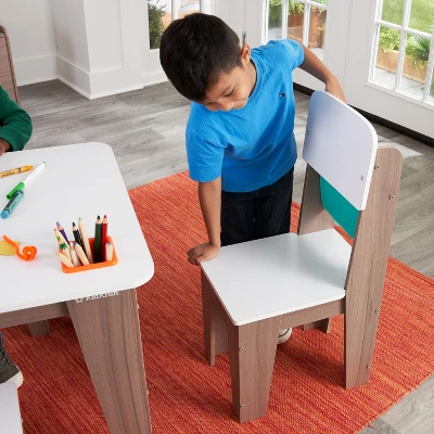 KidKraft Pocket Storage Table And Chair Set 5 KidKraft Pocket Storage Table And Chair Set - Image 3
