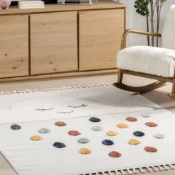 NuLOOM Marleigh Raindrop High-Low Kids Tasseled Area Rug 18 NuLOOM Marleigh Raindrop High-Low Kids Tasseled Area Rug -Children Furniture Store GUEST ccf0de50 f023 4285 a73f 9eb9ed24b6d9