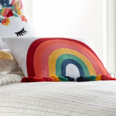 Monique Rainbow Tassel Pillow - Homthreads 3 Monique Rainbow Tassel Pillow - Homthreads