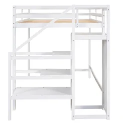 Full Size Loft Bed With Built-in Storage Wardrobe And Stairs-ModernLuxe 19 Full Size Loft Bed With Built-in Storage Wardrobe And Stairs-ModernLuxe -Children Furniture Store GUEST cd8537c1 f2d5 490d a94d b37faf2ffcbf