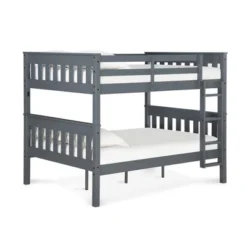 Full Over Full Petty Wood Bunk Bed With USB Port - Room & Joy -Children Furniture Store GUEST ce8c55c8 760e 4f66 bad7 300f3794f8e7