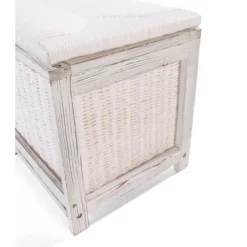 Badger Basket Kid's Storage Bench With Woven Top And Baskets White 17 Badger Basket Kid's Storage Bench With Woven Top And Baskets White -Children Furniture Store GUEST cf60af9f 573b 4074 9aac 636ddc964eb5