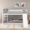 Twin Over Twin Bunk Bed With Convertible Slide And Ladder - ModernLuxe -Children Furniture Store GUEST cfdbc5aa 20df 414a 85c1 134764264fcd