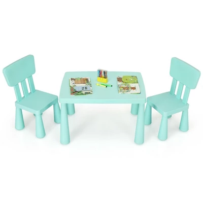 Costway Kids Table & 2 Chairs Set Toddler Activity Play Dining Study Desk Baby Gift 13 Costway Kids Table & 2 Chairs Set Toddler Activity Play Dining Study Desk Baby Gift - Image 11