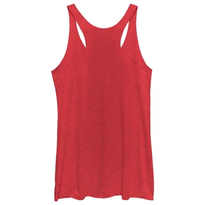 Women's Turning Red Panda Power Paw Print Racerback Tank Top 4 Women's Turning Red Panda Power Paw Print Racerback Tank Top - Image 2