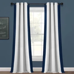 40"x84" Kids' Block Border 100% Lined Grommet Blackout Single Window Curtain Panel - Lush Décor 21 40"x84" Kids' Block Border 100% Lined Grommet Blackout Single Window Curtain Panel - Lush Décor -Children Furniture Store GUEST d5a8b37d 52f7 4b4c ae8f b08a1b3e12ff