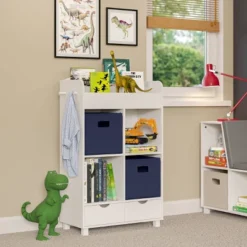 Kids' Book Nook Cubby Storage Cabinet With Bookrack - RiverRidge Home 18 Kids' Book Nook Cubby Storage Cabinet With Bookrack - RiverRidge Home -Children Furniture Store GUEST d6c08044 2af8 4bdb a0a0 869ad6982783