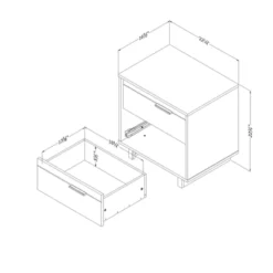 Fynn 2-Drawer Nightstand - South Shore 13 Fynn 2-Drawer Nightstand - South Shore -Children Furniture Store GUEST d708e8bd c00e 468d b3a0 26985a85732e