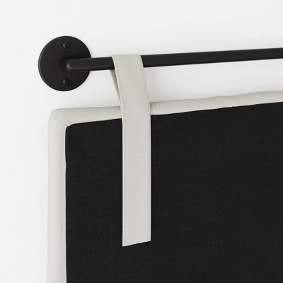 Full/Queen Remi Diamond Button Tufted Headboard Cloud White - Nathan James 7 Full/Queen Remi Diamond Button Tufted Headboard Cloud White - Nathan James - Image 5