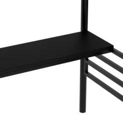 Metal Twin Size Loft Bed With Desk, Black - ModernLuxe -Children Furniture Store GUEST d7be3dc2 6016 4b21 9919 a41c8fa3f552