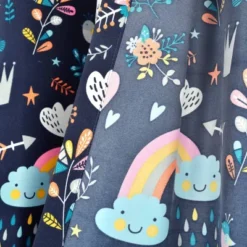 84"x52" Set Of 2 Unicorn Heart Window Curtain Panels - Lush Décor -Children Furniture Store GUEST d7f7f132 3fc1 49ca 83c4 a001e277ebd2