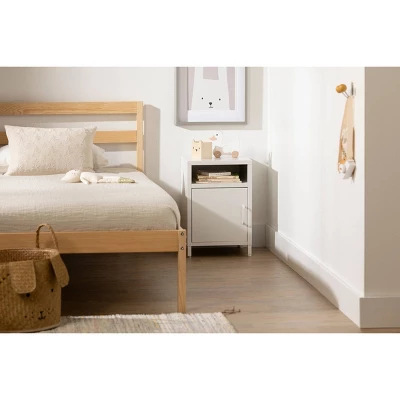 Sweedi Metal 1-Door Nightstand - South Shor 3 Sweedi Metal 1-Door Nightstand - South Shor