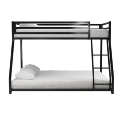 Twin/Full Max Metal Bunk Bed Black - Room & Joy 12 Twin/Full Max Metal Bunk Bed Black - Room & Joy -Children Furniture Store GUEST da747eff caba 48c5 bea3 2c8ec1726e91