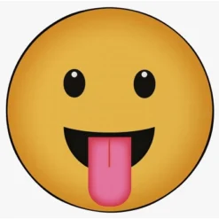 Deerlux Emoji Style Round Funny Smiley Face Kids Area Rug, Tongue Out Emoji Rug 9 Deerlux Emoji Style Round Funny Smiley Face Kids Area Rug, Tongue Out Emoji Rug -Children Furniture Store GUEST db6715a2 e722 4e86 b167 2947fa4e75d1