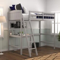 Twin Alexis Wood Arch Loft Bed With Desk - Hillsdale Furniture 32 Twin Alexis Wood Arch Loft Bed With Desk - Hillsdale Furniture -Children Furniture Store GUEST db73bc57 2b12 49c9 9c96 53c79988d564