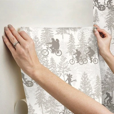 Netflix Stranger Things Hawkins Woods Peel And Stick Wallpaper - RoomMates 8 Netflix Stranger Things Hawkins Woods Peel And Stick Wallpaper - RoomMates - Image 6