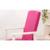 Kids' Rocking Chair With Fully Upholstered And Seat Back Pink - Gift Mark -Children Furniture Store GUEST e055c01b 8082 421f 8a7f cb48b65c694b