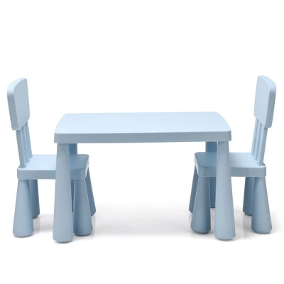 Costway Kids Table & 2 Chairs Set Toddler Activity Play Dining Study Desk Baby Gift 6 Costway Kids Table & 2 Chairs Set Toddler Activity Play Dining Study Desk Baby Gift - Image 4