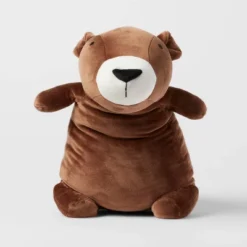 Bear Weighted Plush Kids' Throw Pillow Brown - Pillowfort™ 7 Bear Weighted Plush Kids' Throw Pillow Brown - Pillowfort™ -Children Furniture Store GUEST e14bf083 0b66 46ff 9039 736ae79b5f51