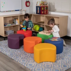 Emma And Oliver Soft Seating Flexible Moon For Classrooms - 12" Seat Height 19 Emma And Oliver Soft Seating Flexible Moon For Classrooms - 12" Seat Height -Children Furniture Store GUEST e1d3e339 1f54 427a a634 f5f6e952d46c