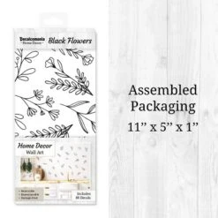 Black Flowers Wall Decor - Decalcomania 13 Black Flowers Wall Decor - Decalcomania -Children Furniture Store GUEST e205af94 b34c 4d80 a40d b03af8898a61