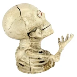Design Toscano Bugged-Out Hungry Skeleton Cast Iron Mechanical Coin Bank -Children Furniture Store GUEST e2882e49 b163 4e97 92c8 0018b8e10f00