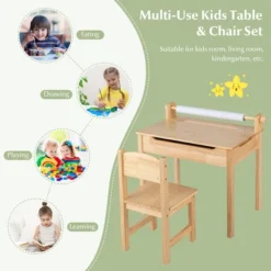Costway Toddler Multi Activity Table With Chair Kids Art & Crafts Table With Paper Roll Holder 16 Costway Toddler Multi Activity Table With Chair Kids Art & Crafts Table With Paper Roll Holder -Children Furniture Store GUEST e2e37a58 b888 4644 b571 ebb94a9f9fff