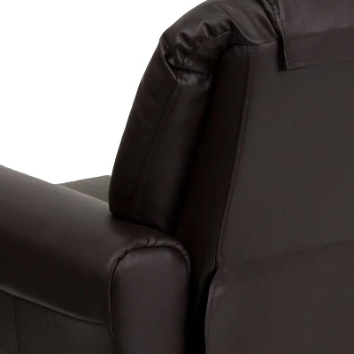 Flash Furniture Contemporary Kids Recliner With Cup Holder And Headrest 11 Flash Furniture Contemporary Kids Recliner With Cup Holder And Headrest - Image 9