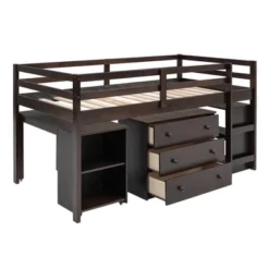 Low Twin Loft Bed With Cabinet And Rolling Portable Desk - ModernLuxe 15 Low Twin Loft Bed With Cabinet And Rolling Portable Desk - ModernLuxe -Children Furniture Store GUEST e68982ed 109a 4095 b1d1 84d614d440f3
