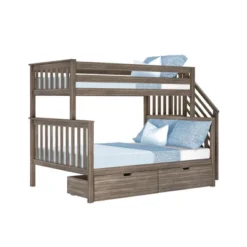 Max & Lily Twin Over Full Staircase Bunk Bed With Storage Drawers 14 Max & Lily Twin Over Full Staircase Bunk Bed With Storage Drawers -Children Furniture Store GUEST e6ad36f4 b7e7 4953 8ab2 3955abeda64a