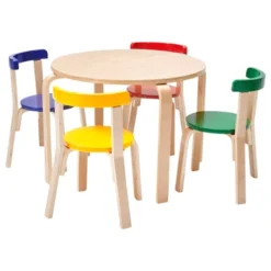 ECR4Kids Bentwood Table And Curved Back Chair Set, Kids Wood Furniture -Children Furniture Store GUEST e6d3fe01 8926 49ee 97a5 fde05acf8ae7