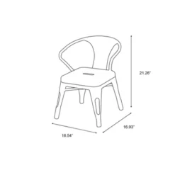 Set Of 2 Harper & Hudson Kids' Metal Activity Chairs - ACEssentials 21 Set Of 2 Harper & Hudson Kids' Metal Activity Chairs - ACEssentials -Children Furniture Store GUEST e7185e2c 790c 4477 ab1f bdc95d67ad72