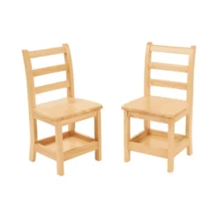 ECR4Kids Three Rung Ladderback Chairs With Storage, 2-Pack - Natural 21 ECR4Kids Three Rung Ladderback Chairs With Storage, 2-Pack - Natural -Children Furniture Store GUEST e743788c c0b3 414c 88b9 fedcd0677ec1
