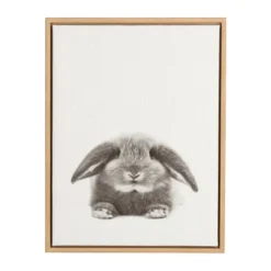 24" X 18" Rabbit Framed Canvas Art - Uniek 8 24" X 18" Rabbit Framed Canvas Art - Uniek -Children Furniture Store GUEST e76a33eb 7a0f 476d 81d4 afef79513f5c