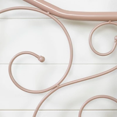 Twin Savannah Metal Daybed Pink Blush - South Shore 4 Twin Savannah Metal Daybed Pink Blush - South Shore - Image 2