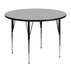 Flash Furniture 48'' Round Thermal Laminate Activity Table - Standard Height Adjustable Legs 16 Flash Furniture 48'' Round Thermal Laminate Activity Table - Standard Height Adjustable Legs -Children Furniture Store GUEST e95e56b5 7f01 4cd0 9d04 cdfaeadff2bf