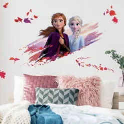 Frozen 2 Elsa & Anna Peel & Stick Giant Wall Decal - Roommates