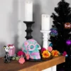 Northlight 7.75" Blue And Pink Day Of The Dead Skull Coin Bank -Children Furniture Store GUEST ead44bf6 54f5 4354 a277 91e6f8e51ace